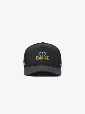 CEO Classic Mesh Trucker Cap — Black